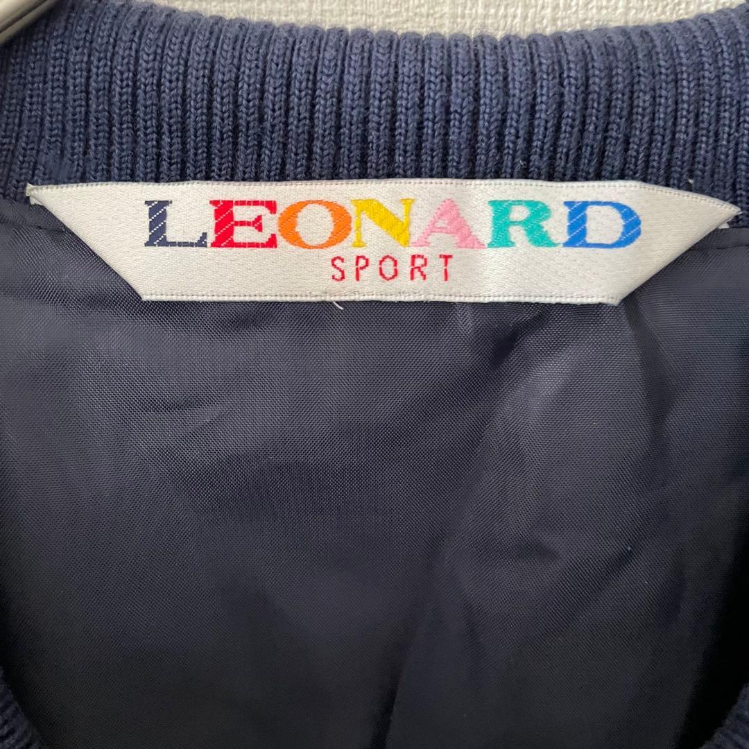 LEONARD SPORT レオナール　デニムジャケット　42 ネイビー