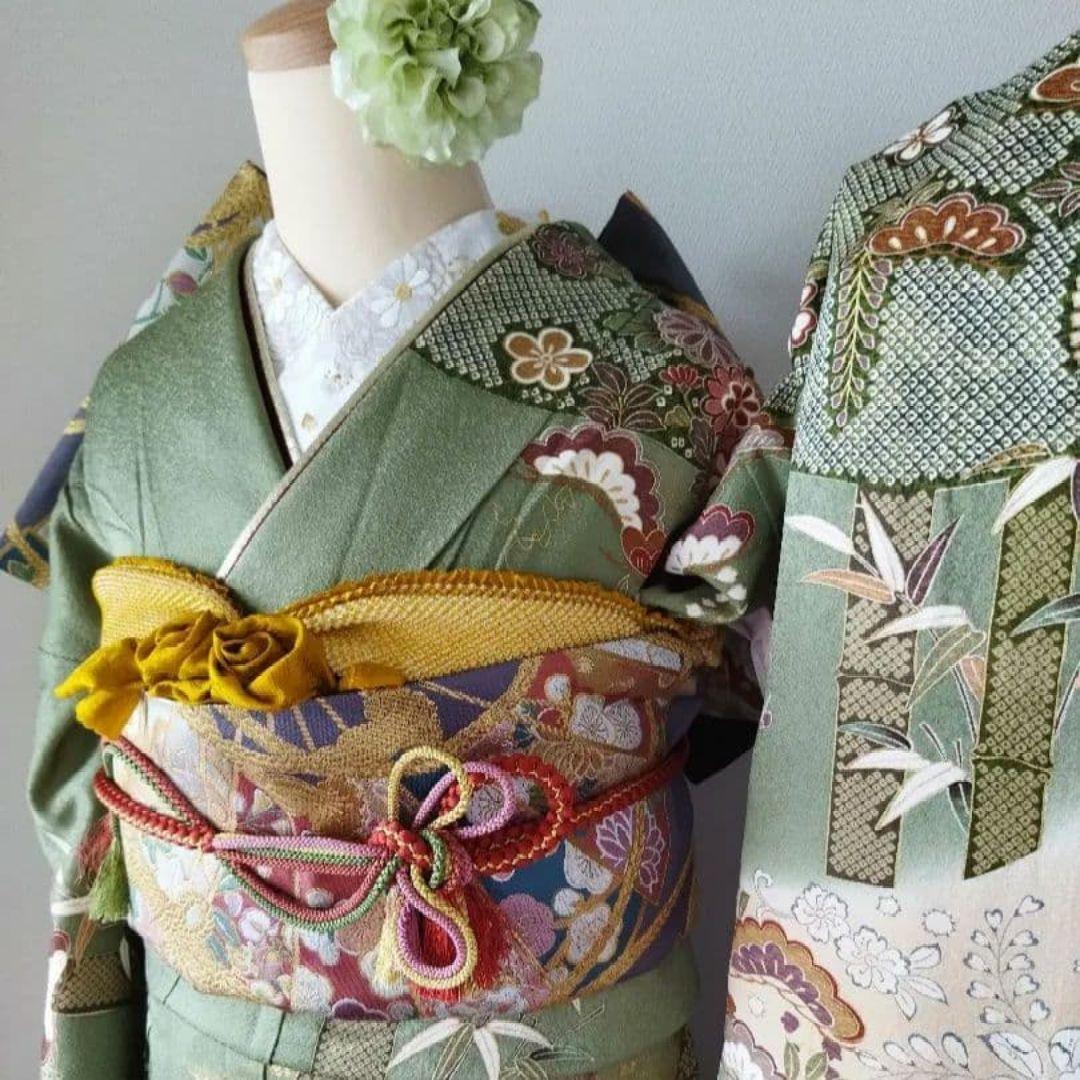 sa-kura33様　418.振袖7点セット 正絹フルセット　成人式