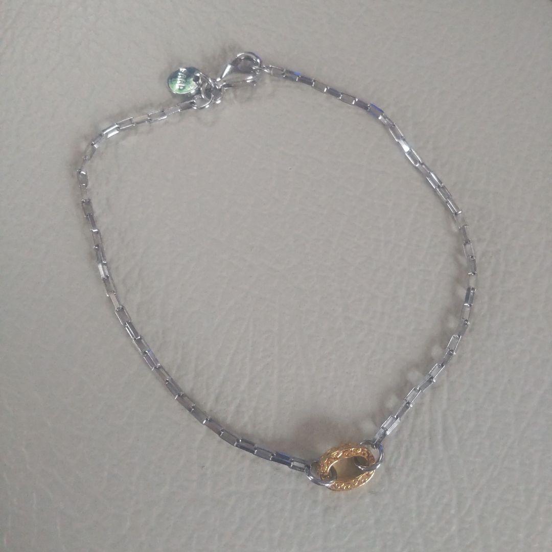 SAAD・K24GPアラベスク チェーン925ブレスレット・人気希少