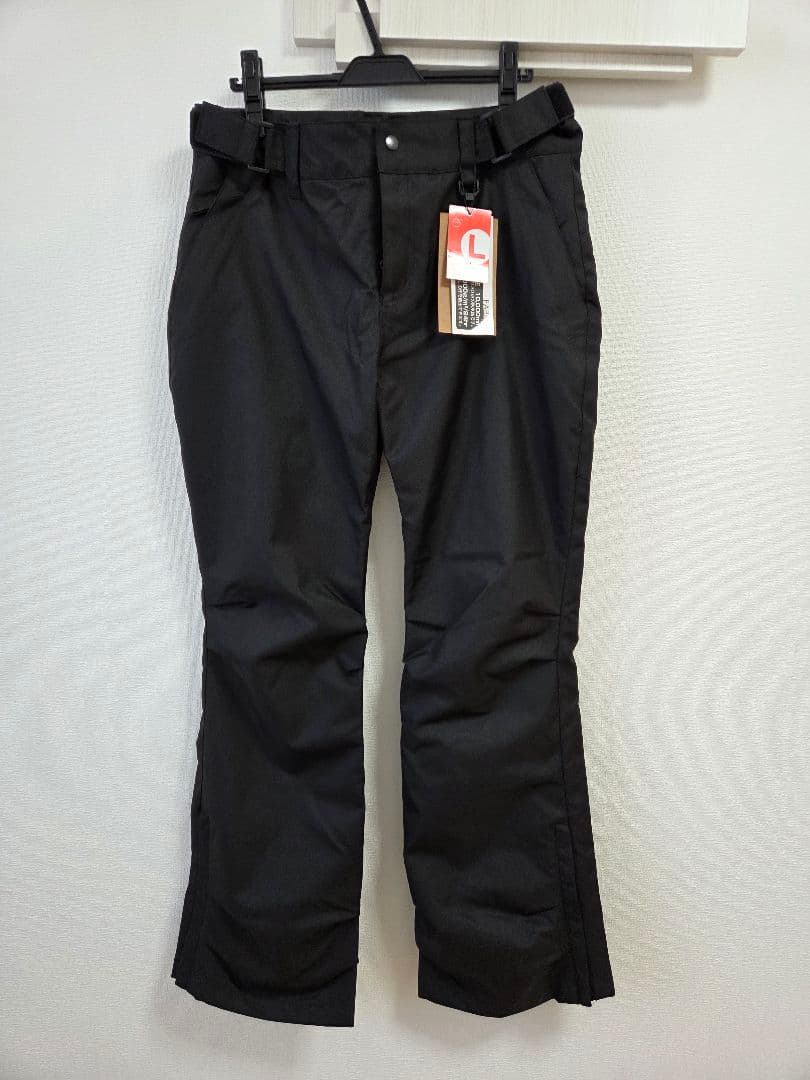 【未使用】 スノーボード　スキー　ウェア　パンツ　レディース　L　ブラック　雪