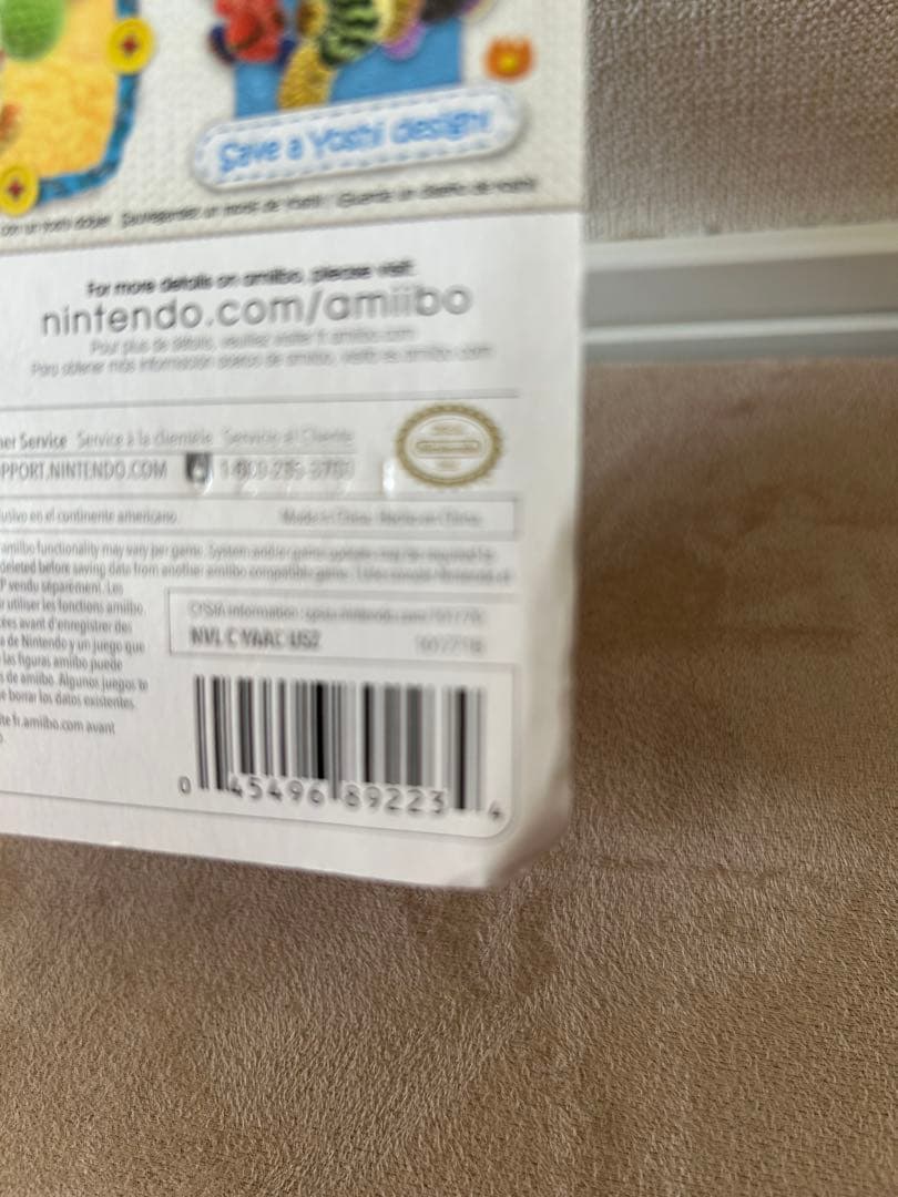 アメリカ版　ヨッシー　ウールワールド　アミーボ　あみぐるみ　amiibo