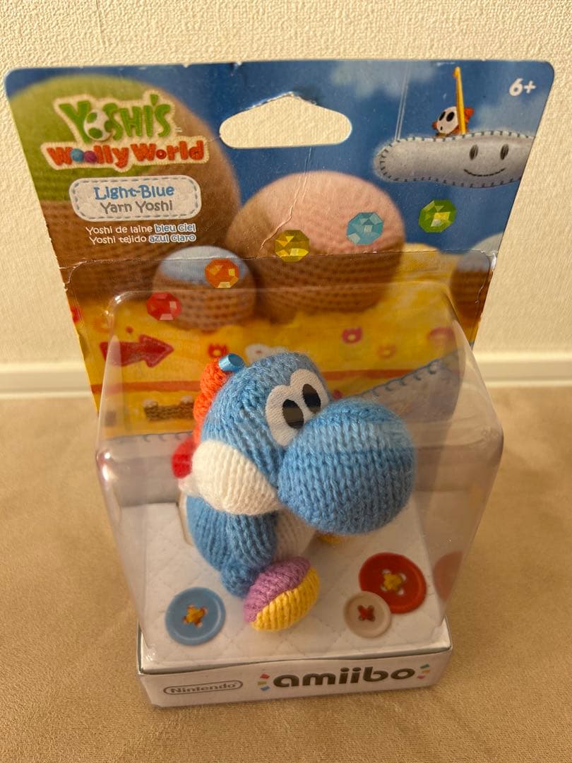 アメリカ版　ヨッシー　ウールワールド　アミーボ　あみぐるみ　amiibo