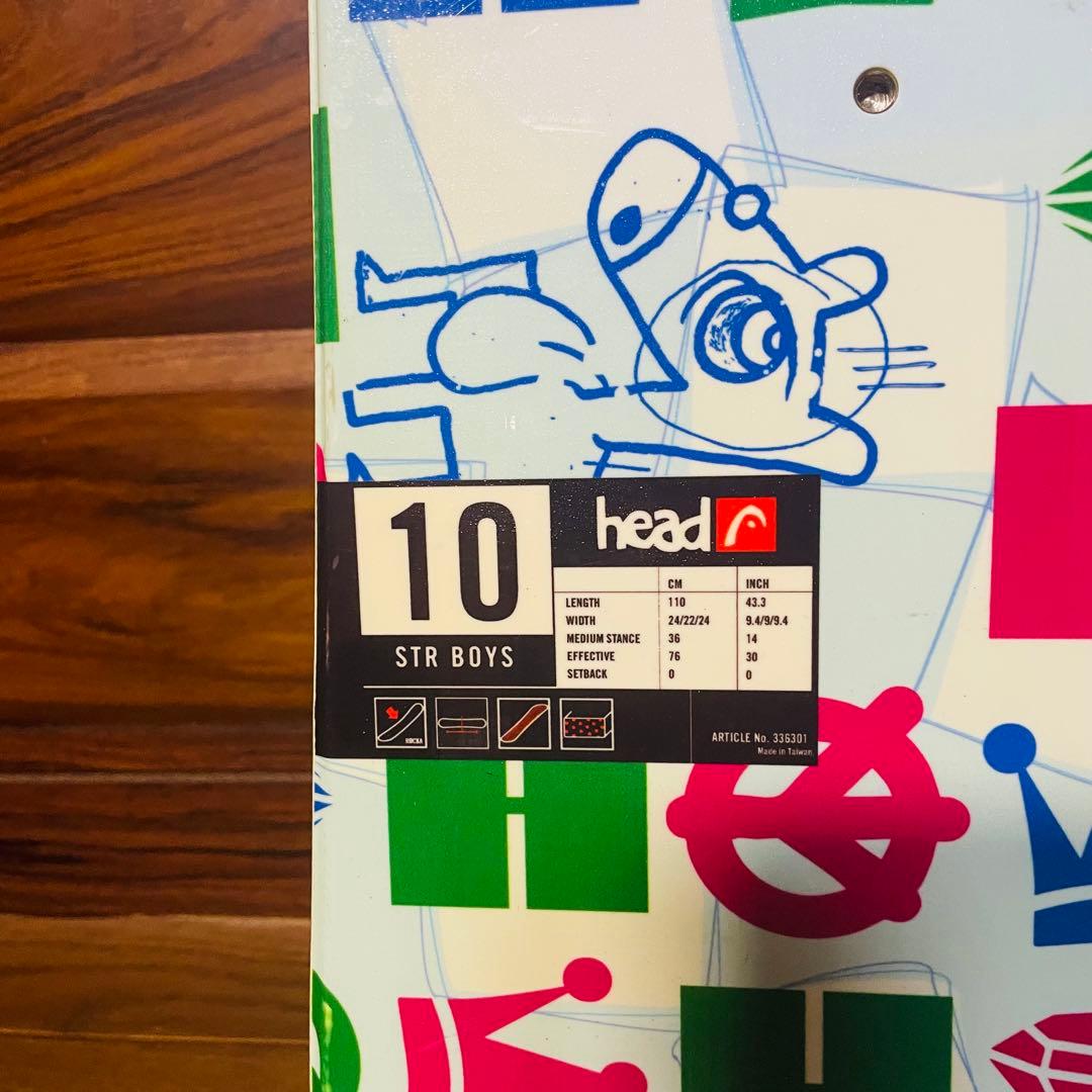 キッズ用 head スノーボード 板 110㎝ 子供用 美品 初心者 練習用