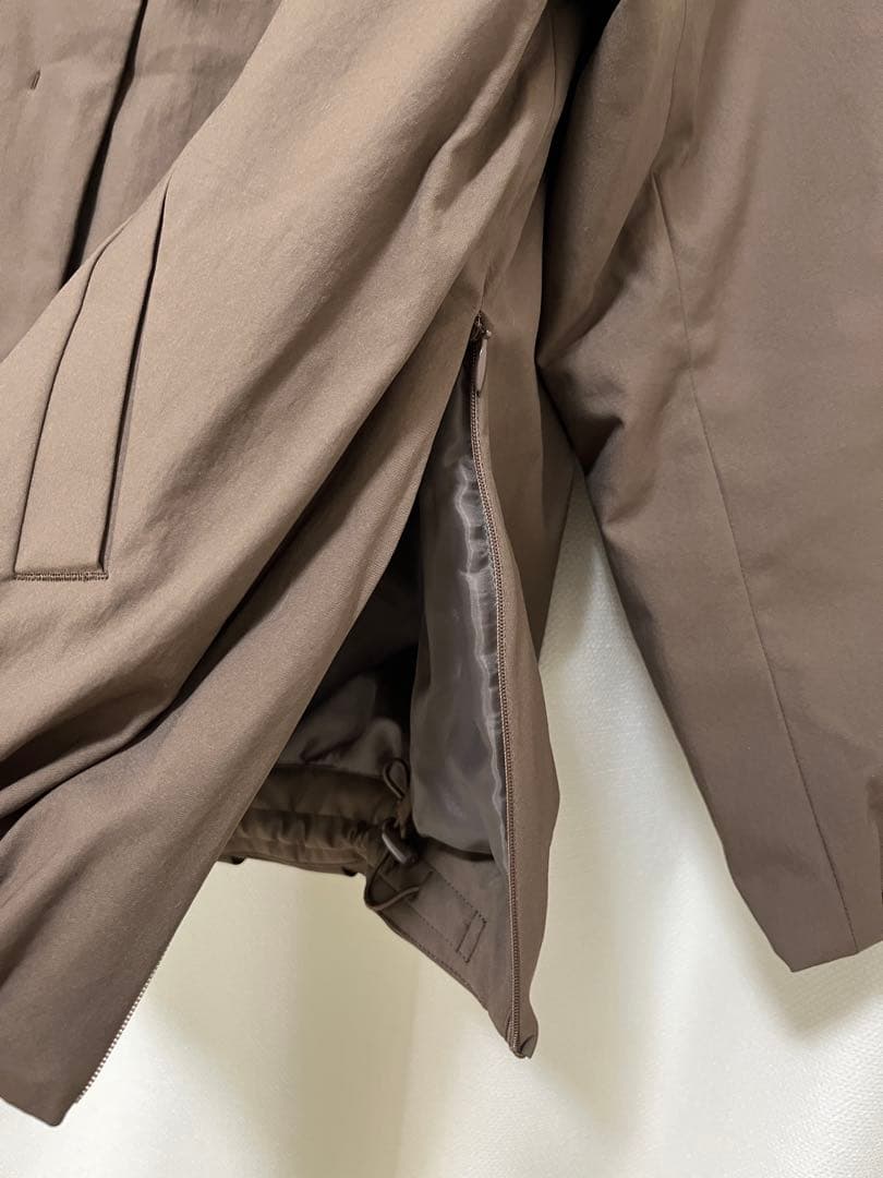 green label relaxing パフィーノーカラーブルゾン　ブラウン