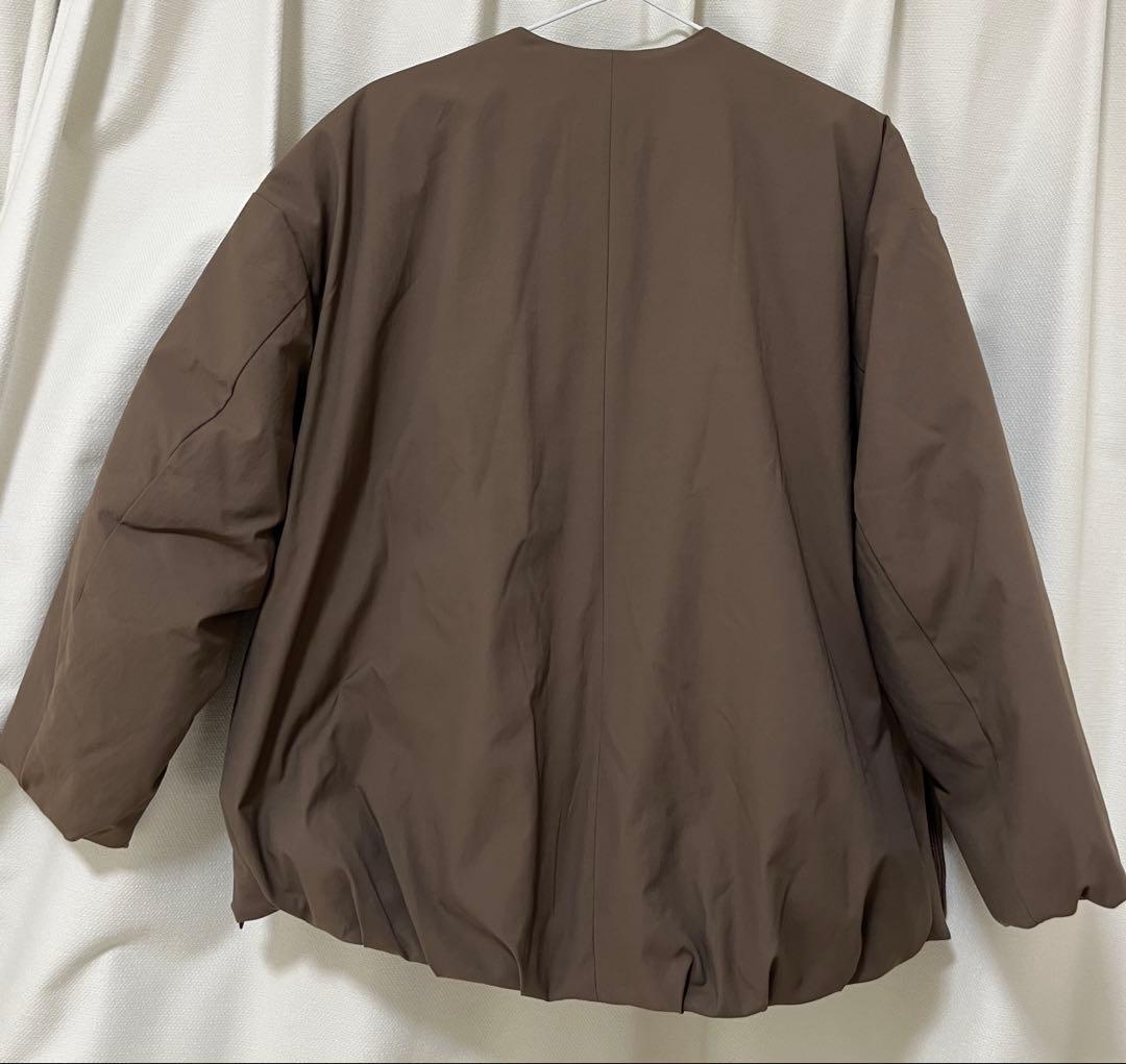 green label relaxing パフィーノーカラーブルゾン　ブラウン