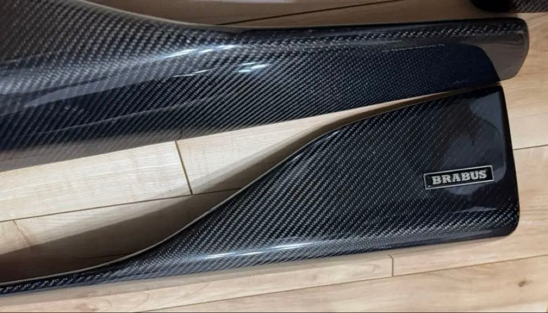 特注品‼️ ベンツW222共通 フェンダー＆リアサイドエアロ ドライカーボン ❣️