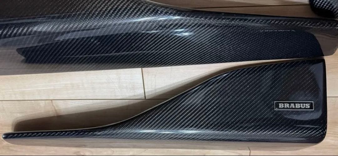 特注品‼️ ベンツW222共通 フェンダー＆リアサイドエアロ ドライカーボン ❣️