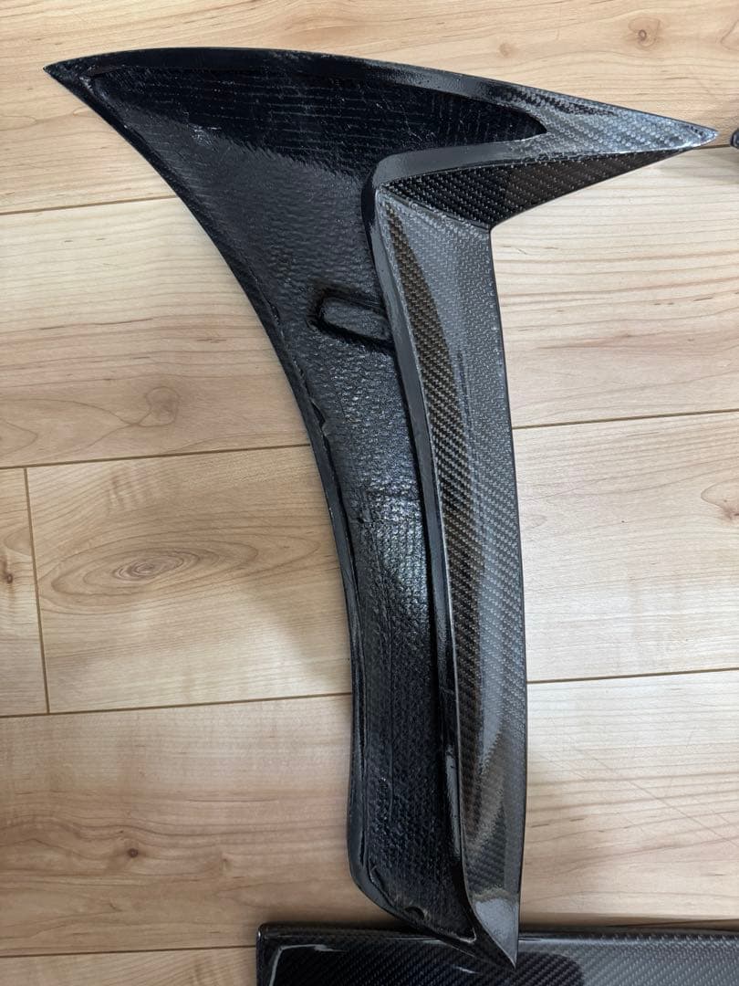 特注品‼️ ベンツW222共通 フェンダー＆リアサイドエアロ ドライカーボン ❣️