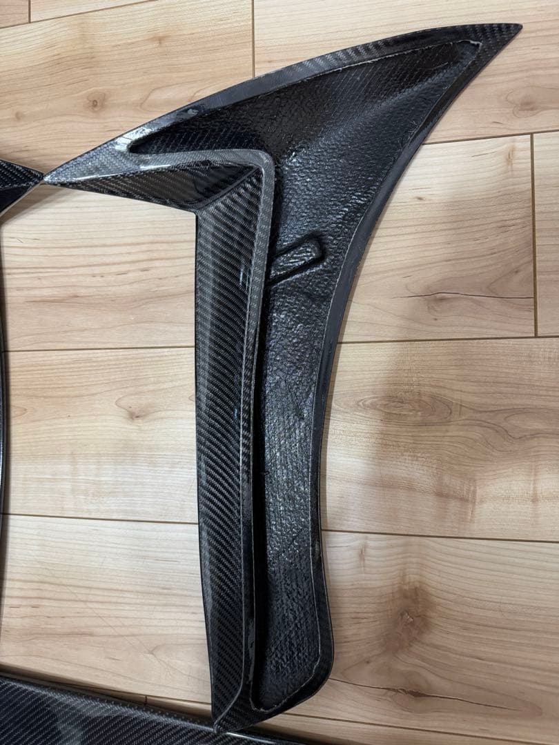 特注品‼️ ベンツW222共通 フェンダー＆リアサイドエアロ ドライカーボン ❣️