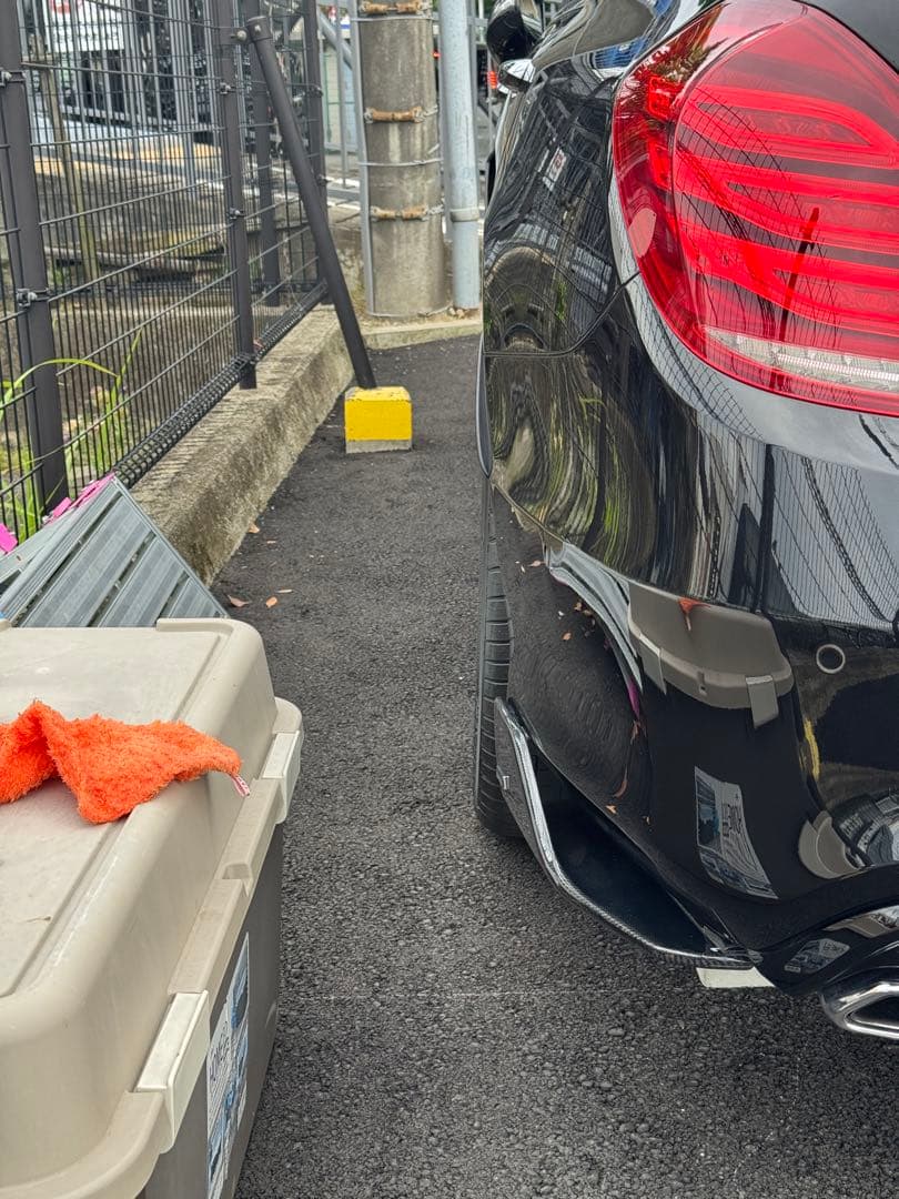 特注品‼️ ベンツW222共通 フェンダー＆リアサイドエアロ ドライカーボン ❣️