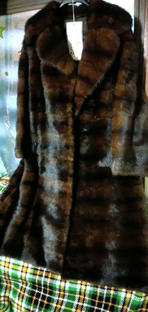 極美品ミンクコートミンクファーコート毛皮ロングコートリアルファー毛皮ミンクコート