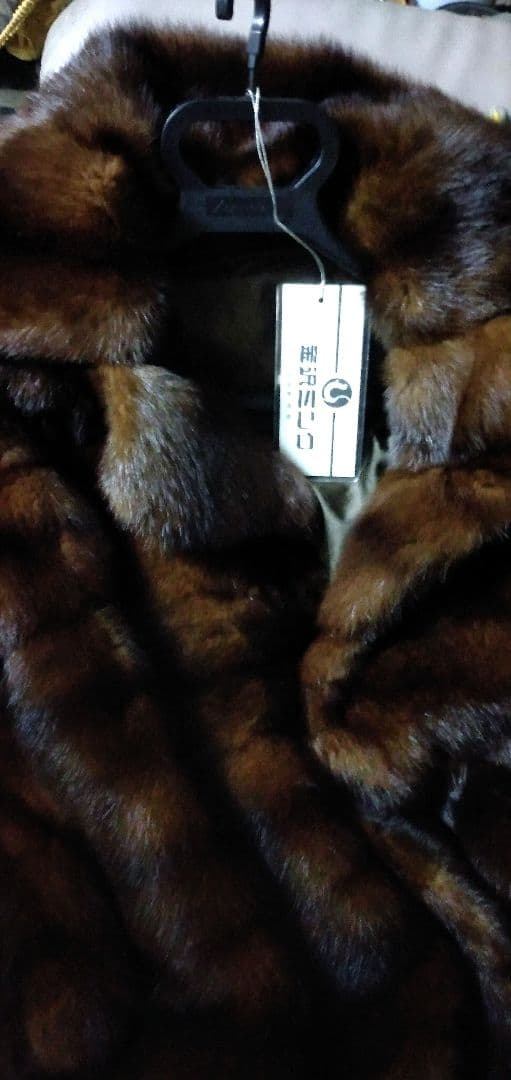 極美品ミンクコートミンクファーコート毛皮ロングコートリアルファー毛皮ミンクコート