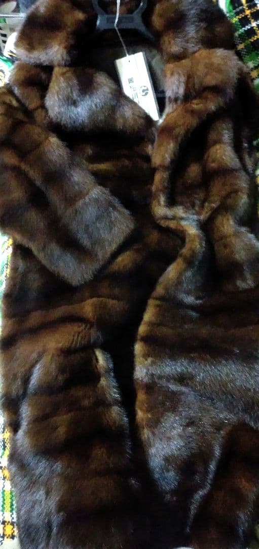 極美品ミンクコートミンクファーコート毛皮ロングコートリアルファー毛皮ミンクコート