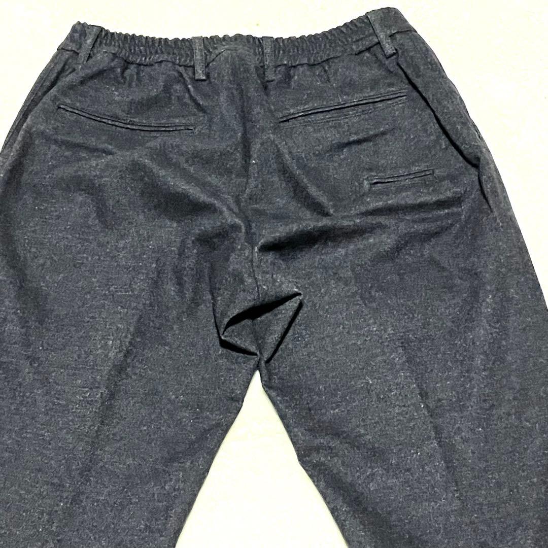 ベルウィッチ BERWICH スラックス 48 グレー ウール ストレッチ