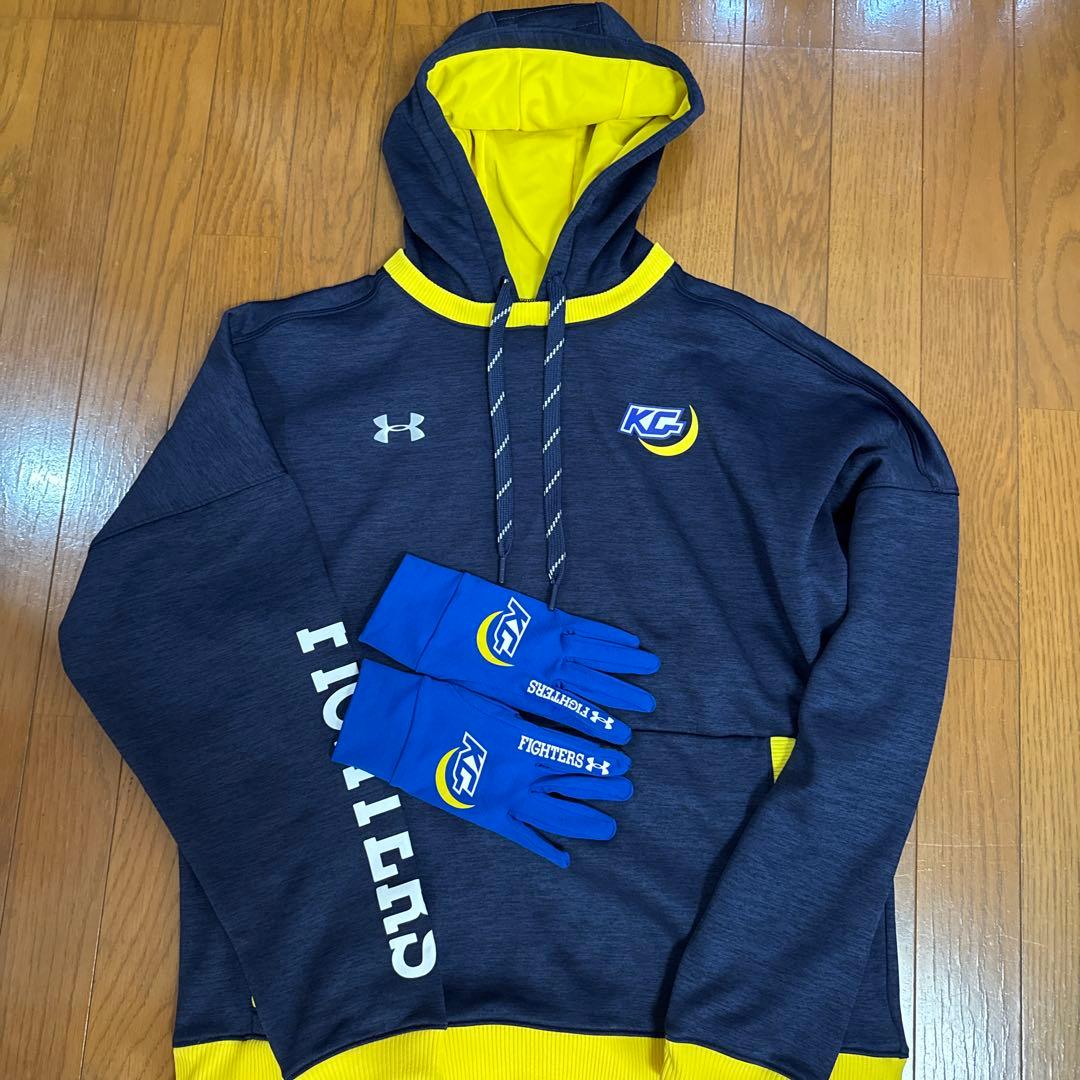 2/11まで 関西学院大学ファイターズ 上下セット アンダーアーマー STORM