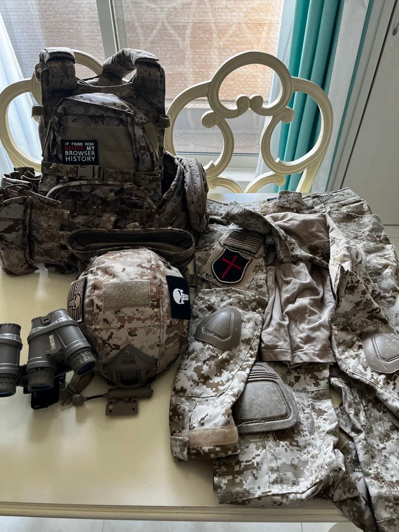 サバゲー引退装備セットaor1