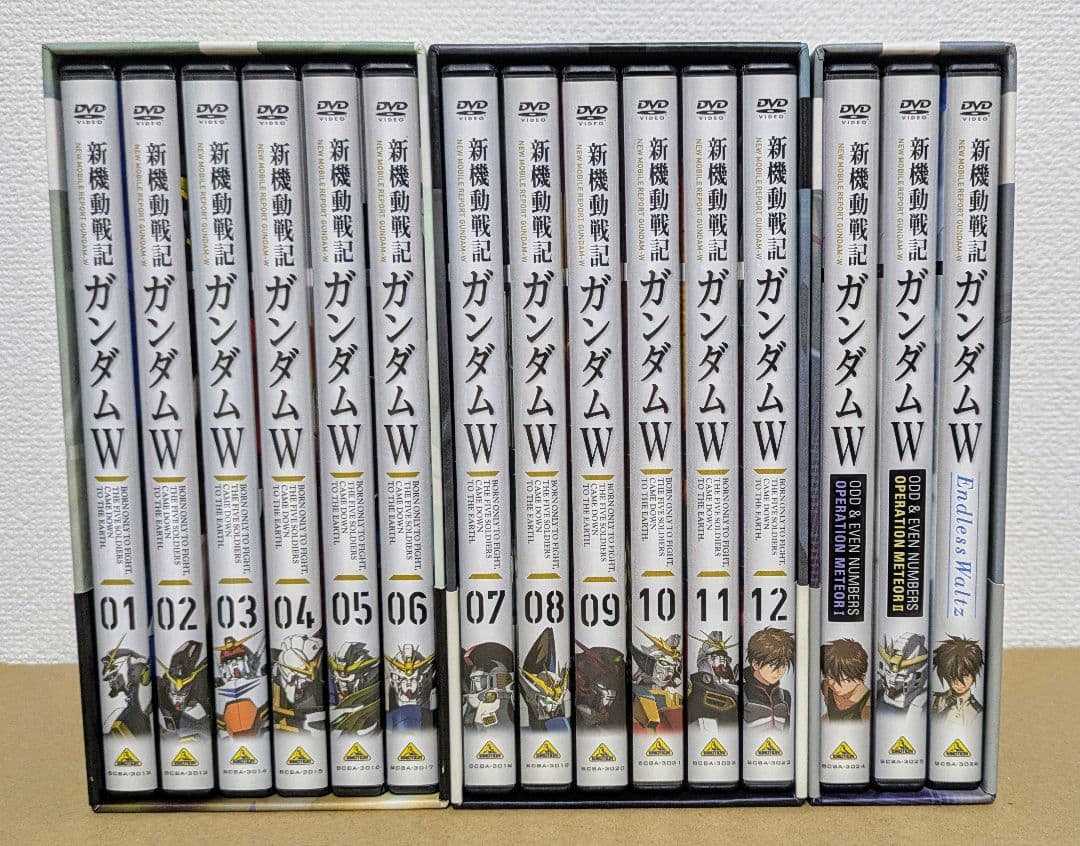 新機動戦記ガンダムW メモリアルボックス版 DVD全巻セット (初回限定版)
