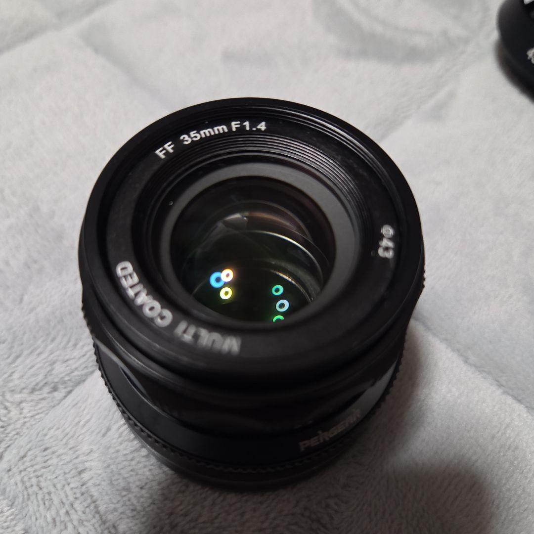 pergear 35mm F1.4 レンズ Eマウント