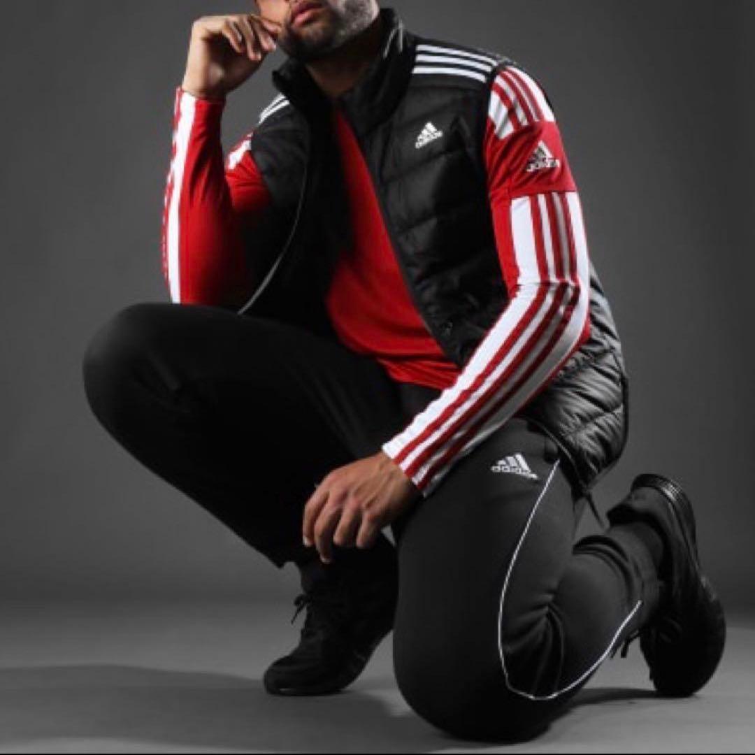 【未使用】アディダス adidas ESS ダウンベスト ブラック 3XL