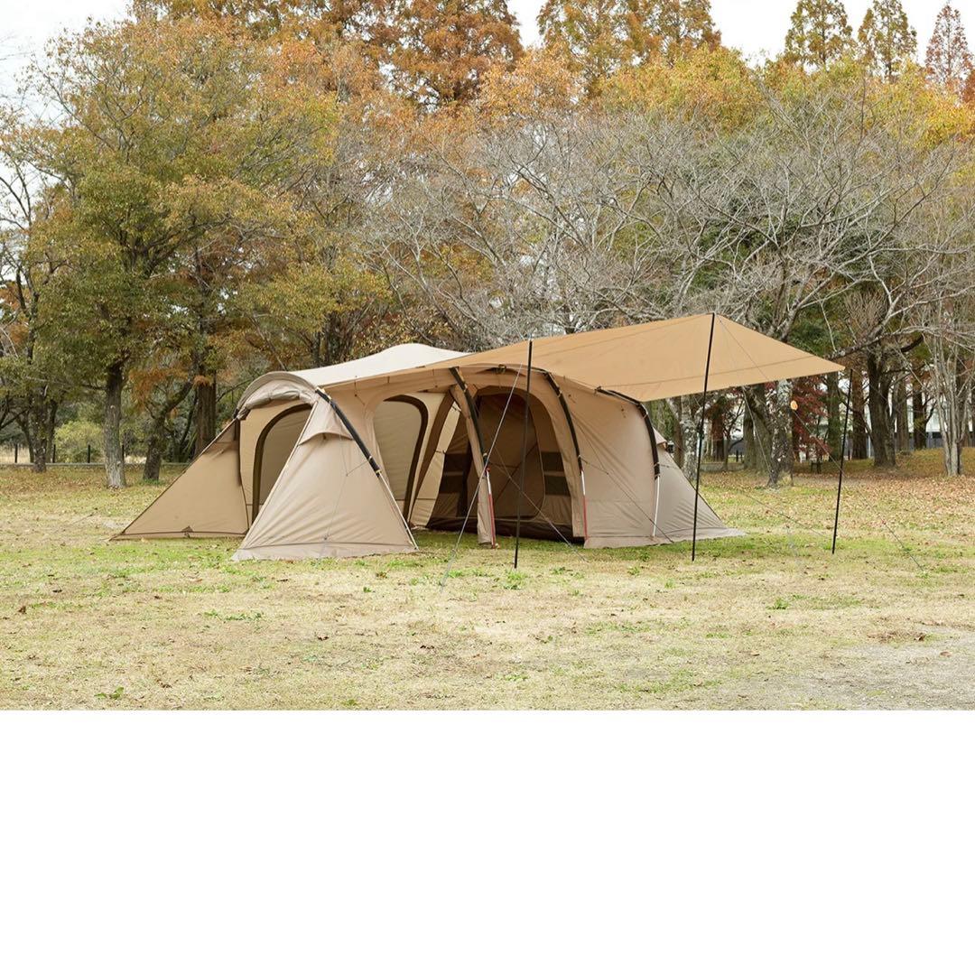 【よし】ビジョンピークス　クアトロアーチ 2ルームテント +RF