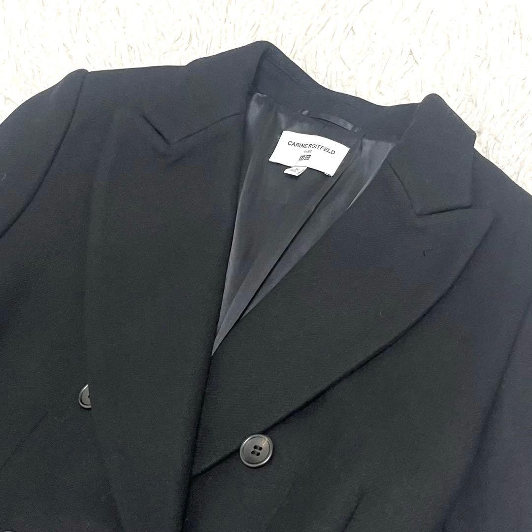 UNIQLO ユニクロ CARINE ROITFELD ウールブレンドコート＋