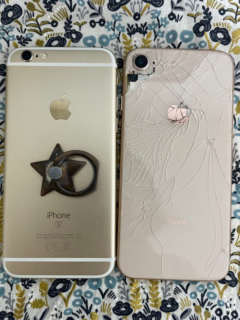 【外装に難あり】iPhone 6s & iPhone 8セット