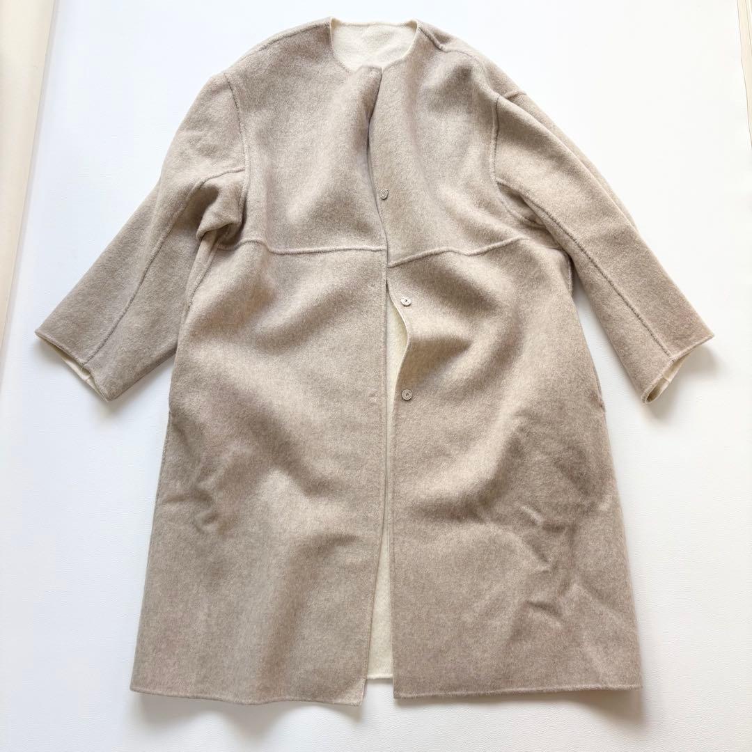 タグ付 ✨ノーカラーリバーコート FRAY I.D フレイ アイディー