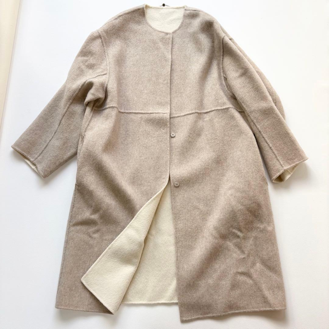 タグ付 ✨ノーカラーリバーコート FRAY I.D フレイ アイディー