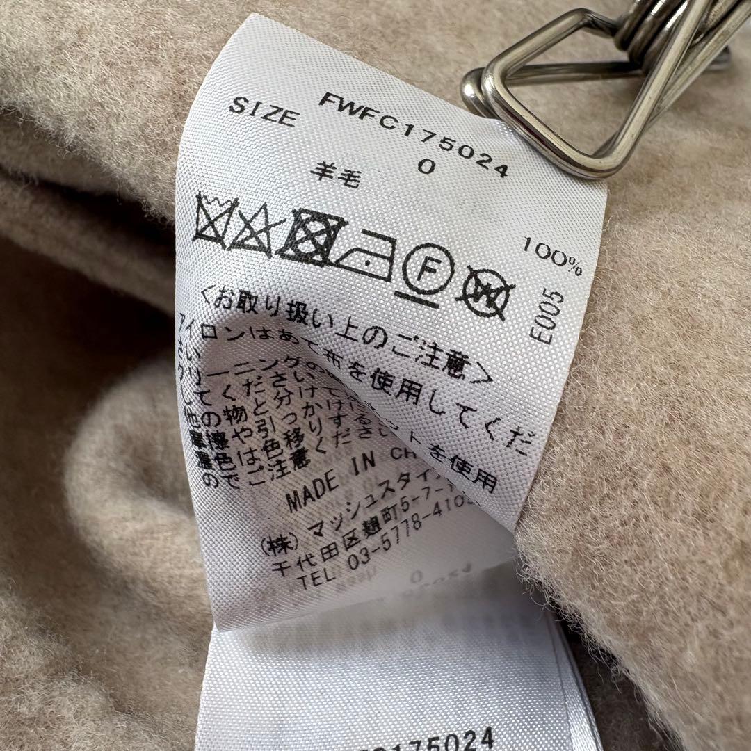 タグ付 ✨ノーカラーリバーコート FRAY I.D フレイ アイディー