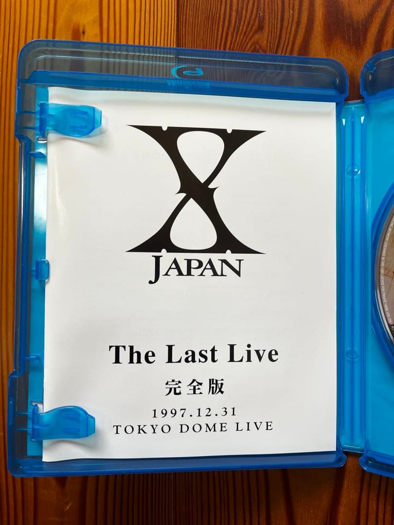 X JAPAN/THE LAST LIVE 完全版 Blu-ray 東京ドーム