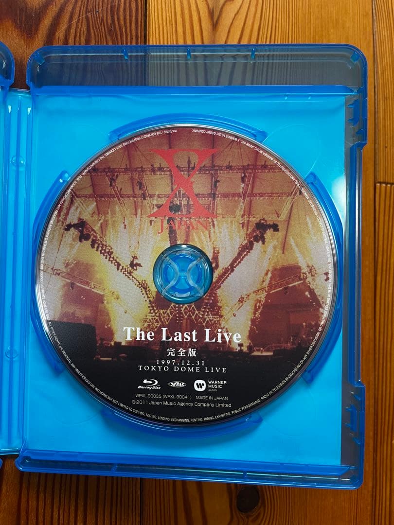 X JAPAN/THE LAST LIVE 完全版 Blu-ray 東京ドーム