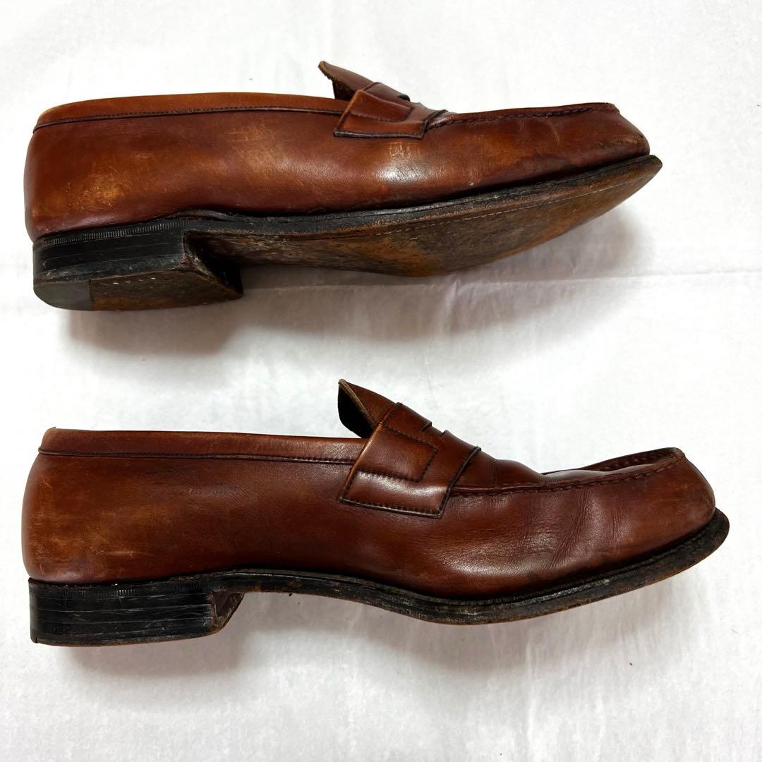 JM WESTON ローファー 茶 UK6 D 革靴