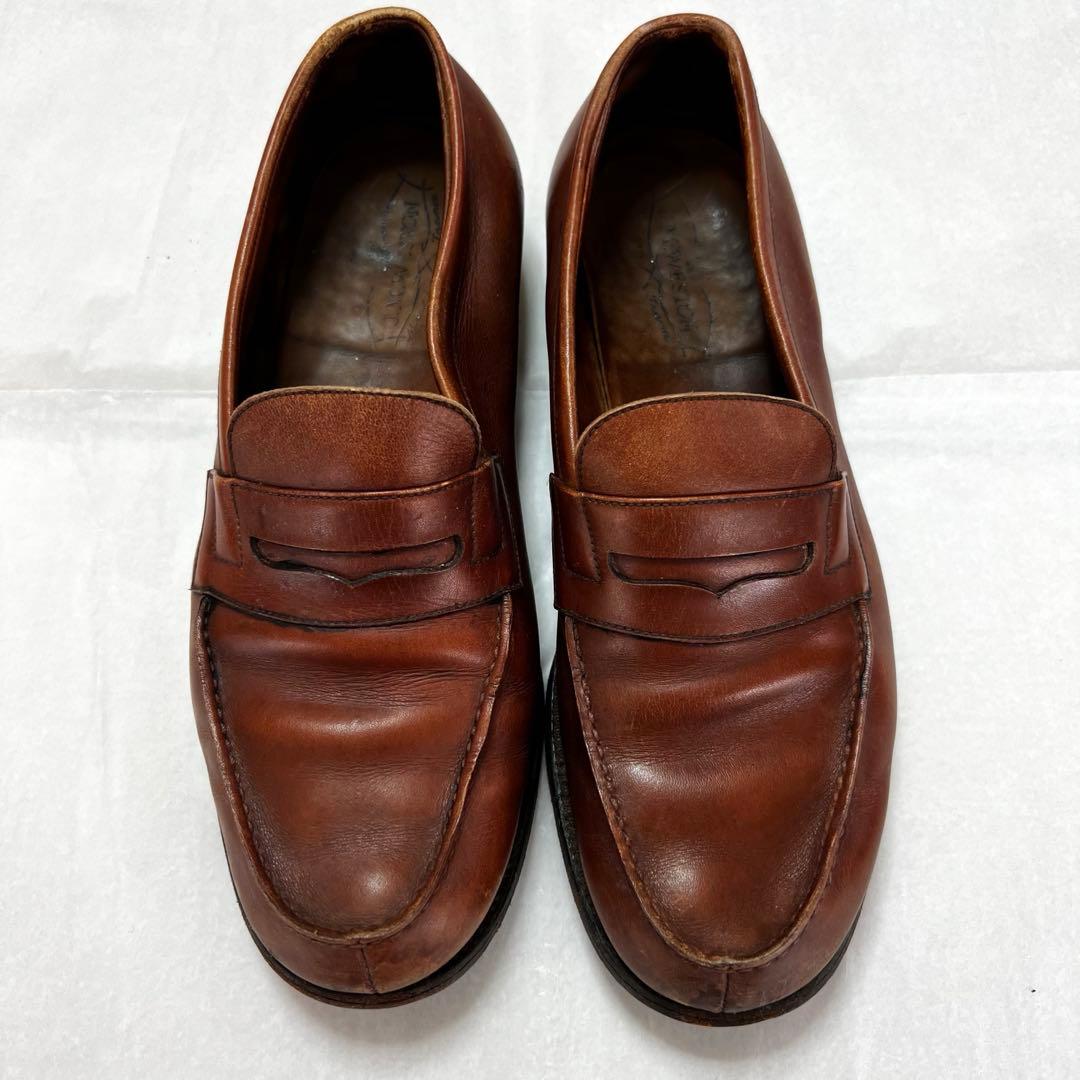 JM WESTON ローファー 茶 UK6 D 革靴
