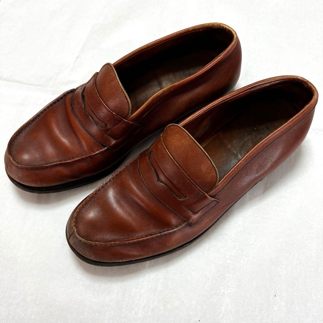 JM WESTON ローファー 茶 UK6 D 革靴