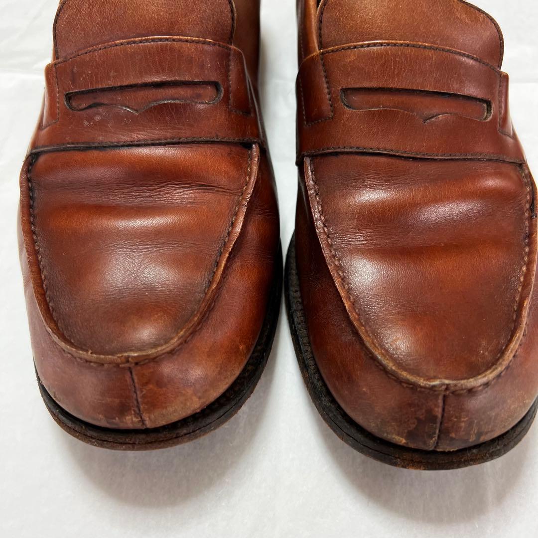 JM WESTON ローファー 茶 UK6 D 革靴