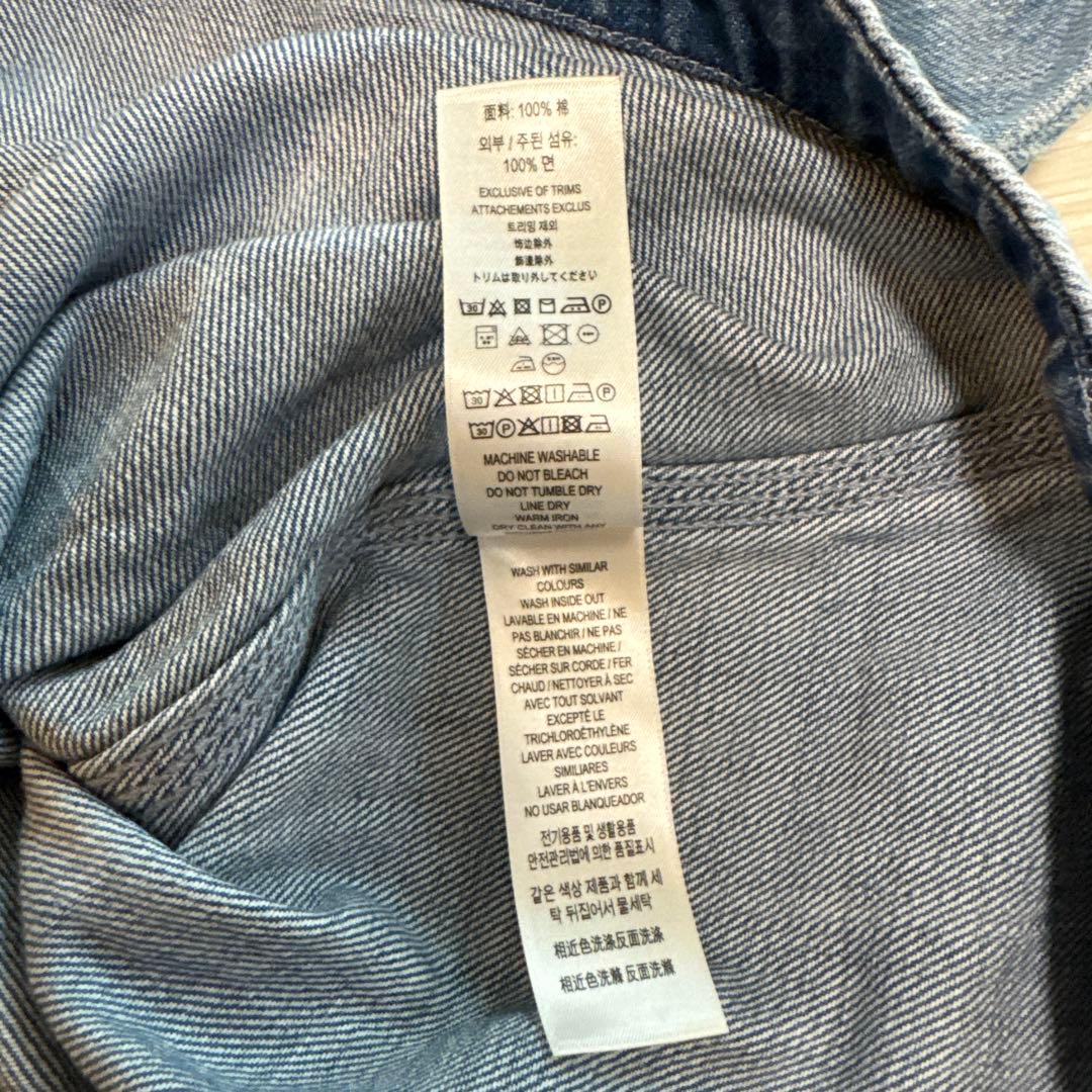 BURBERRY デニム 星柄 ワンピース 3Y（98cm）