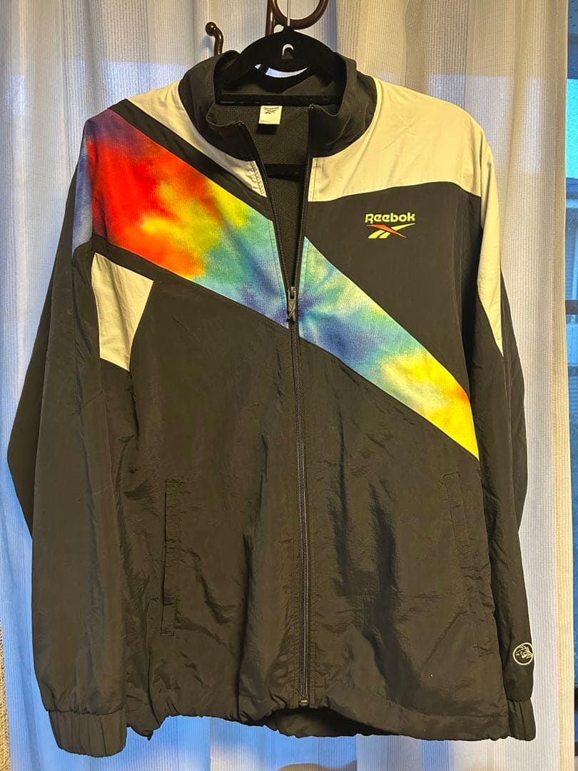 ナイロンセットアップ　XLARGE×Reebok コラボ