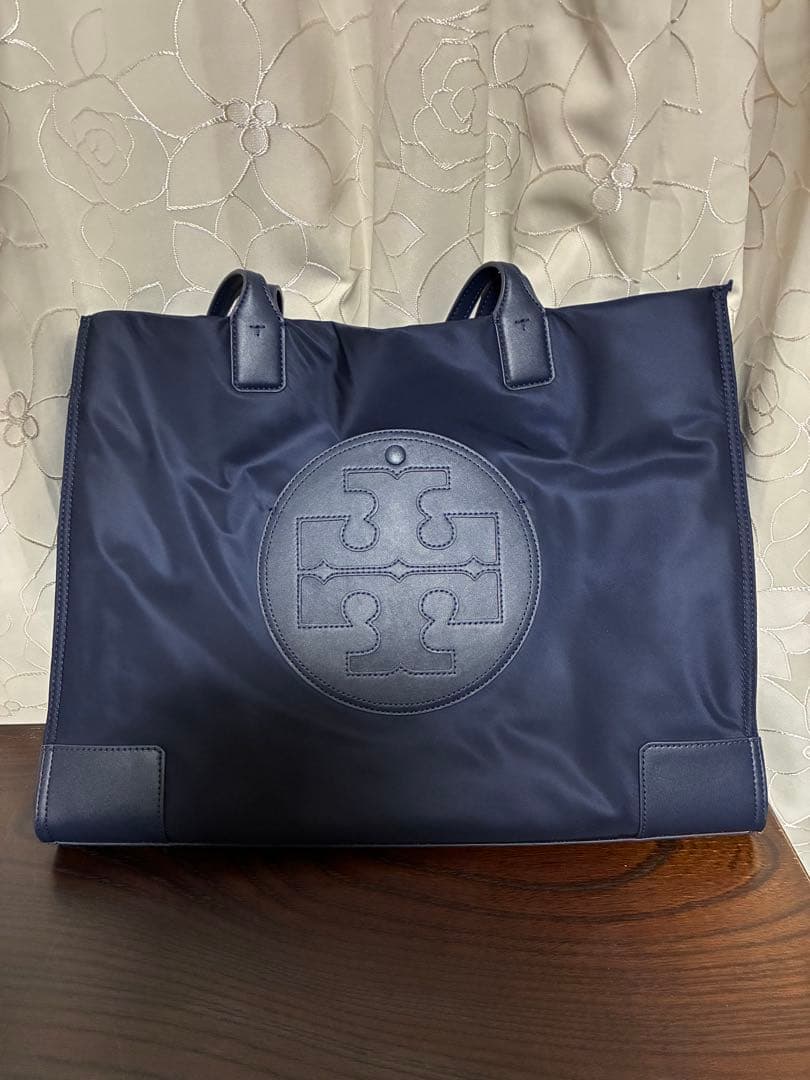 トリーバーチ トートバッグ エラ ネイビー