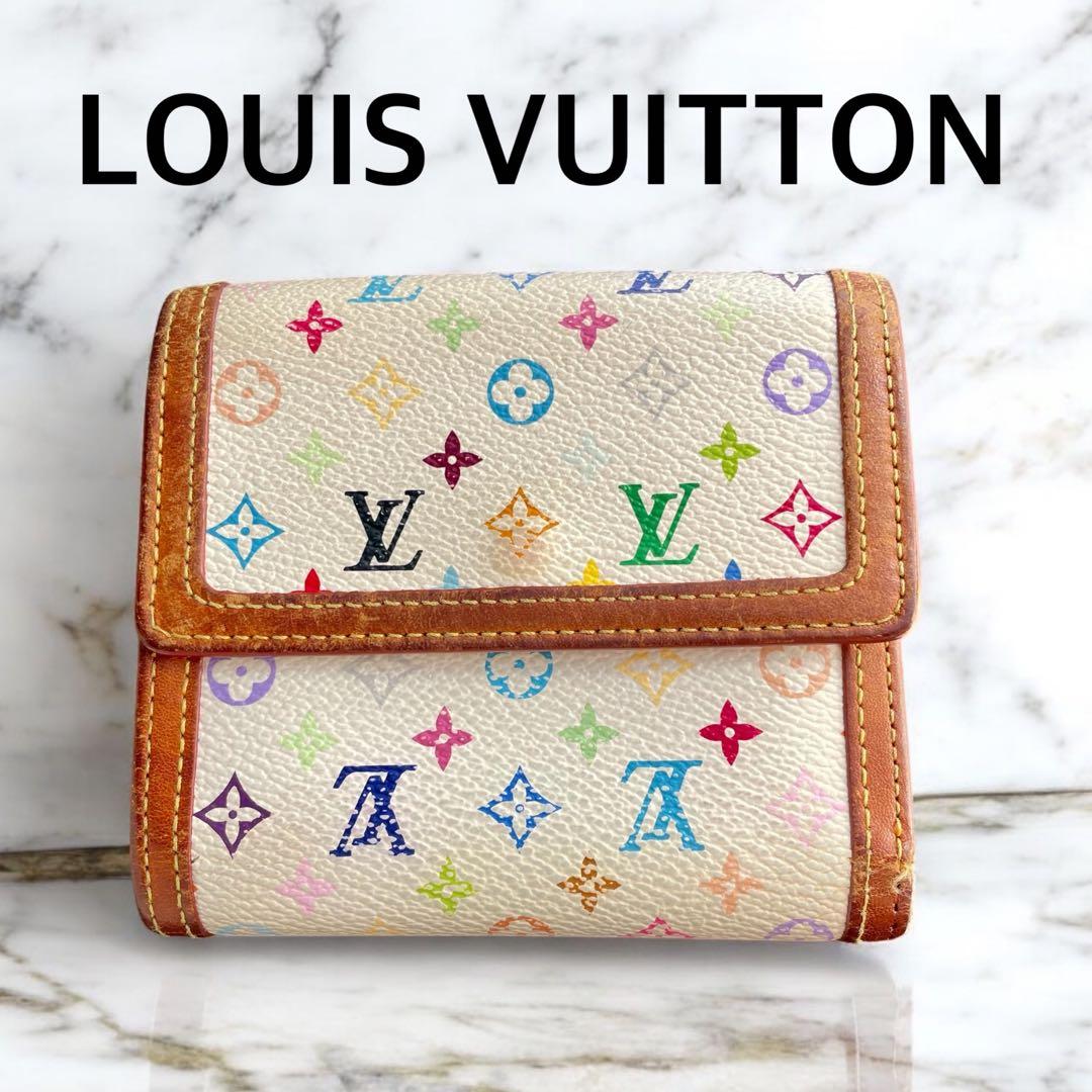 Louis Vuitton モノグラム・マルチカラー 二つ折り財布