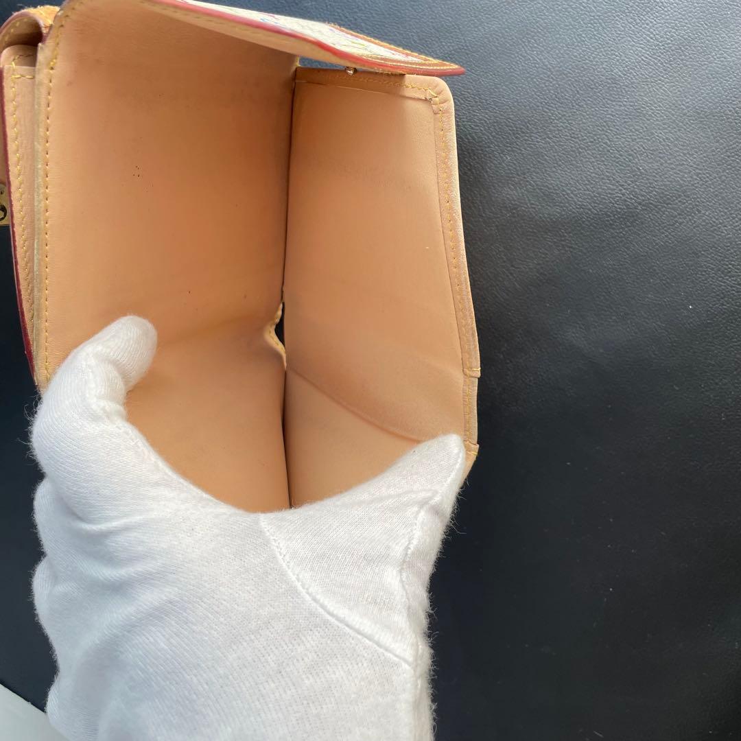 Louis Vuitton モノグラム・マルチカラー 二つ折り財布