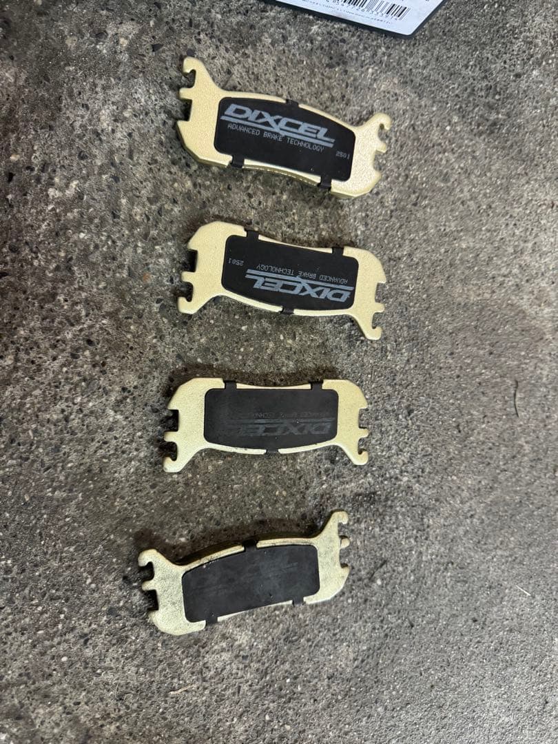 NBロードスター　ブレーキパッド　ディクセル　タイプS フロント・リアセット