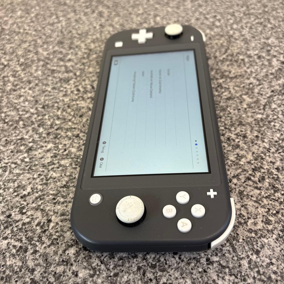 ニンテンドー　スイッチライト本体　▪︎電源はOK ★美品ですがジャンク品