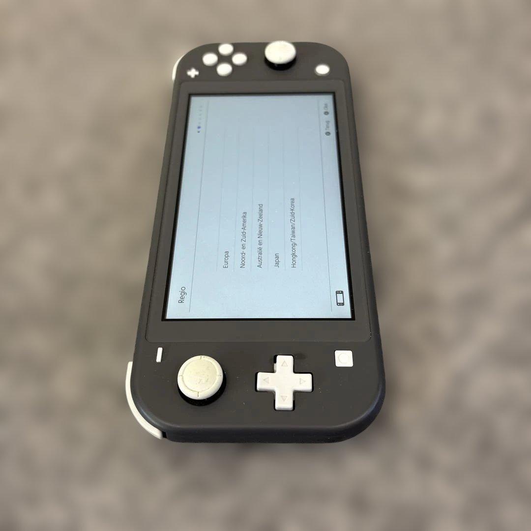 ニンテンドー　スイッチライト本体　▪︎電源はOK ★美品ですがジャンク品