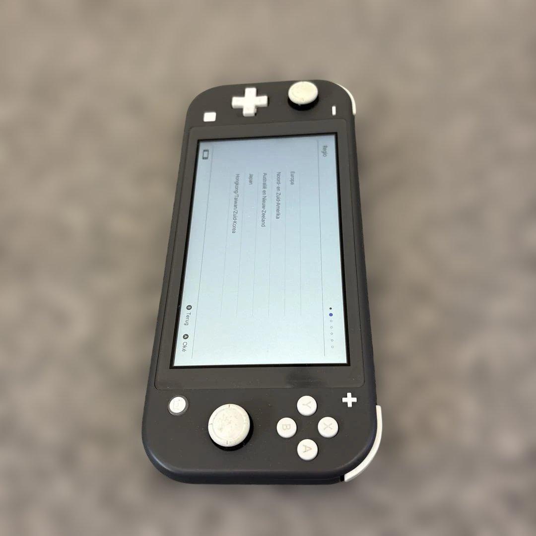 ニンテンドー　スイッチライト本体　▪︎電源はOK ★美品ですがジャンク品