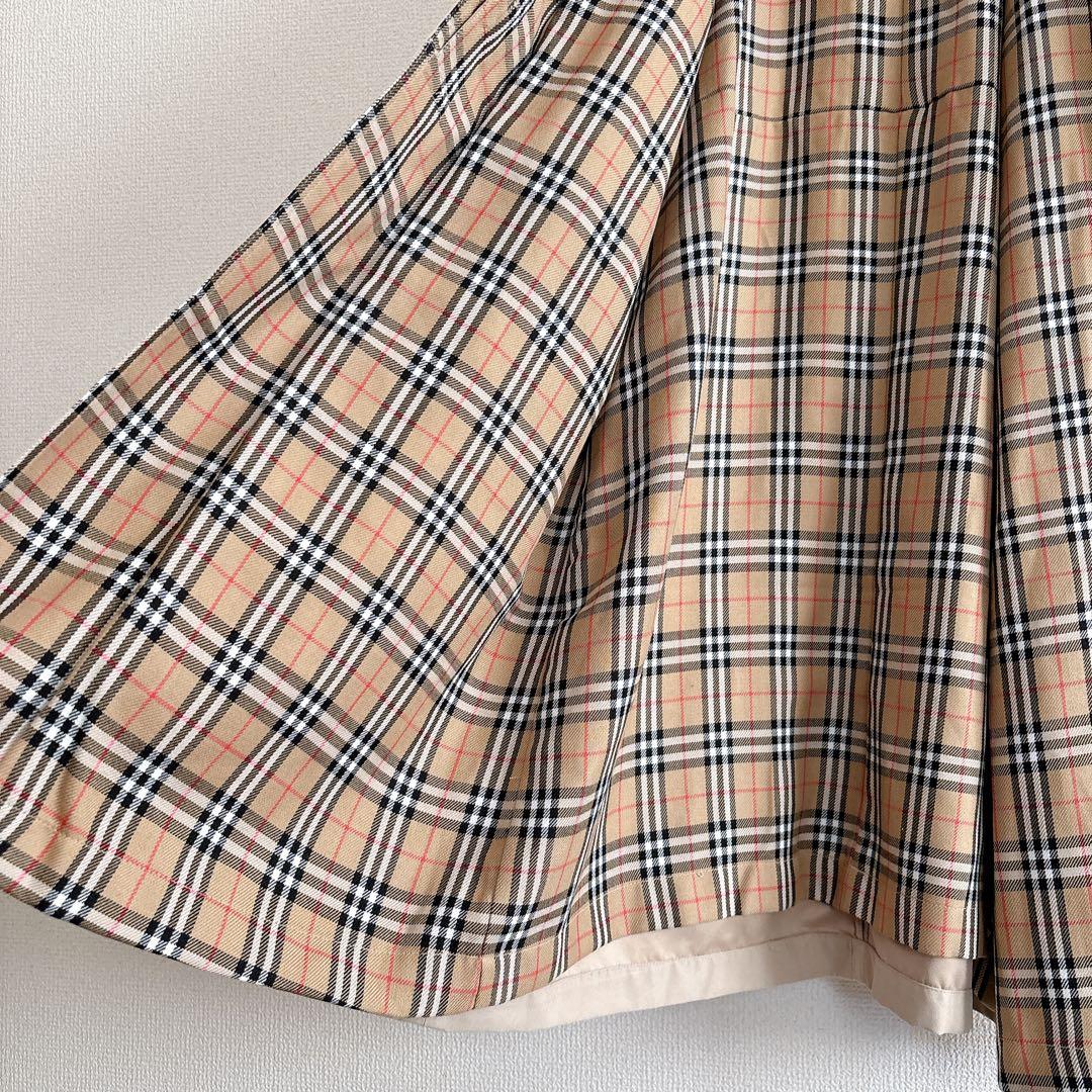 バーバリー　ロンドン　ステンカラー　M ベージュ　ノバチェック　アウター　上着
