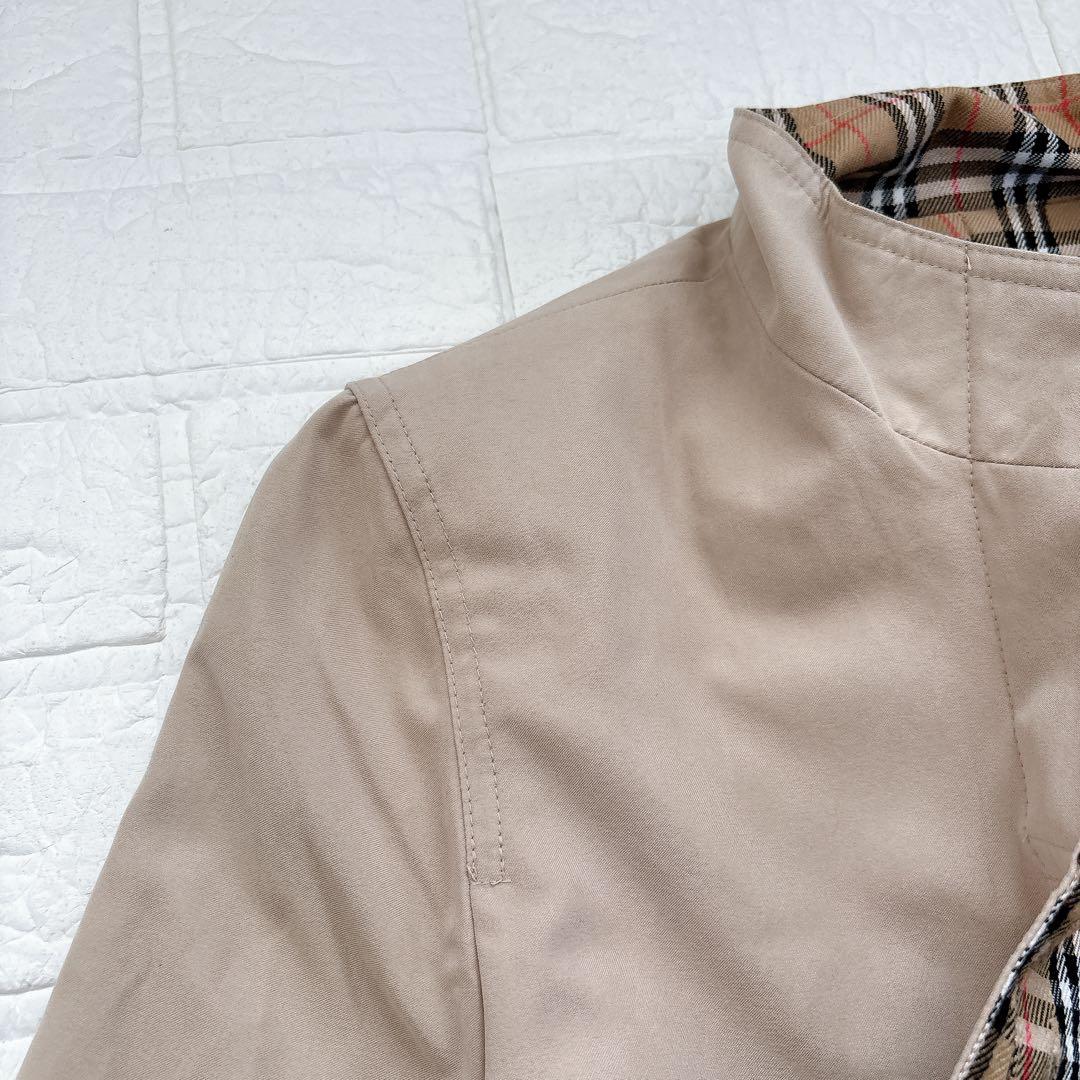 バーバリー　ロンドン　ステンカラー　M ベージュ　ノバチェック　アウター　上着