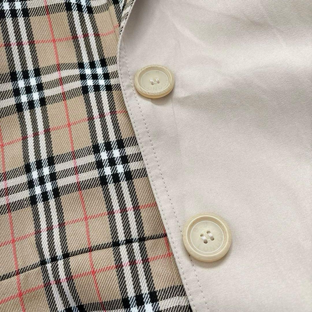 バーバリー　ロンドン　ステンカラー　M ベージュ　ノバチェック　アウター　上着