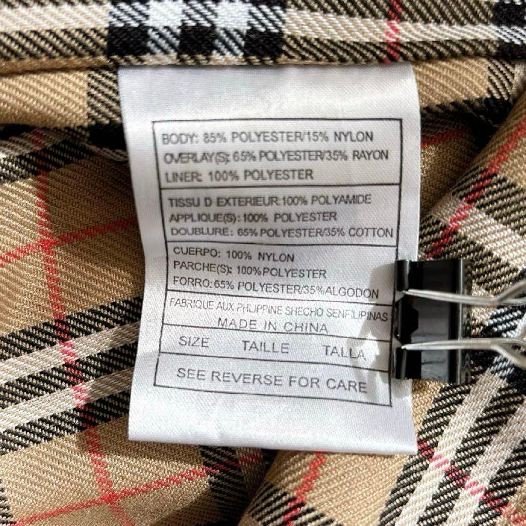 バーバリー　ロンドン　ステンカラー　M ベージュ　ノバチェック　アウター　上着