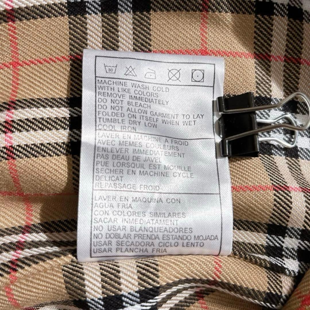 バーバリー　ロンドン　ステンカラー　M ベージュ　ノバチェック　アウター　上着