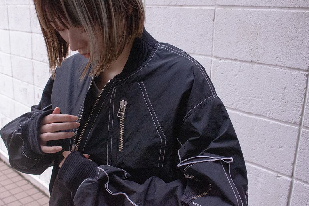 【完売品】BALMUNG MA-1 ブラック 23AW10 バルムング